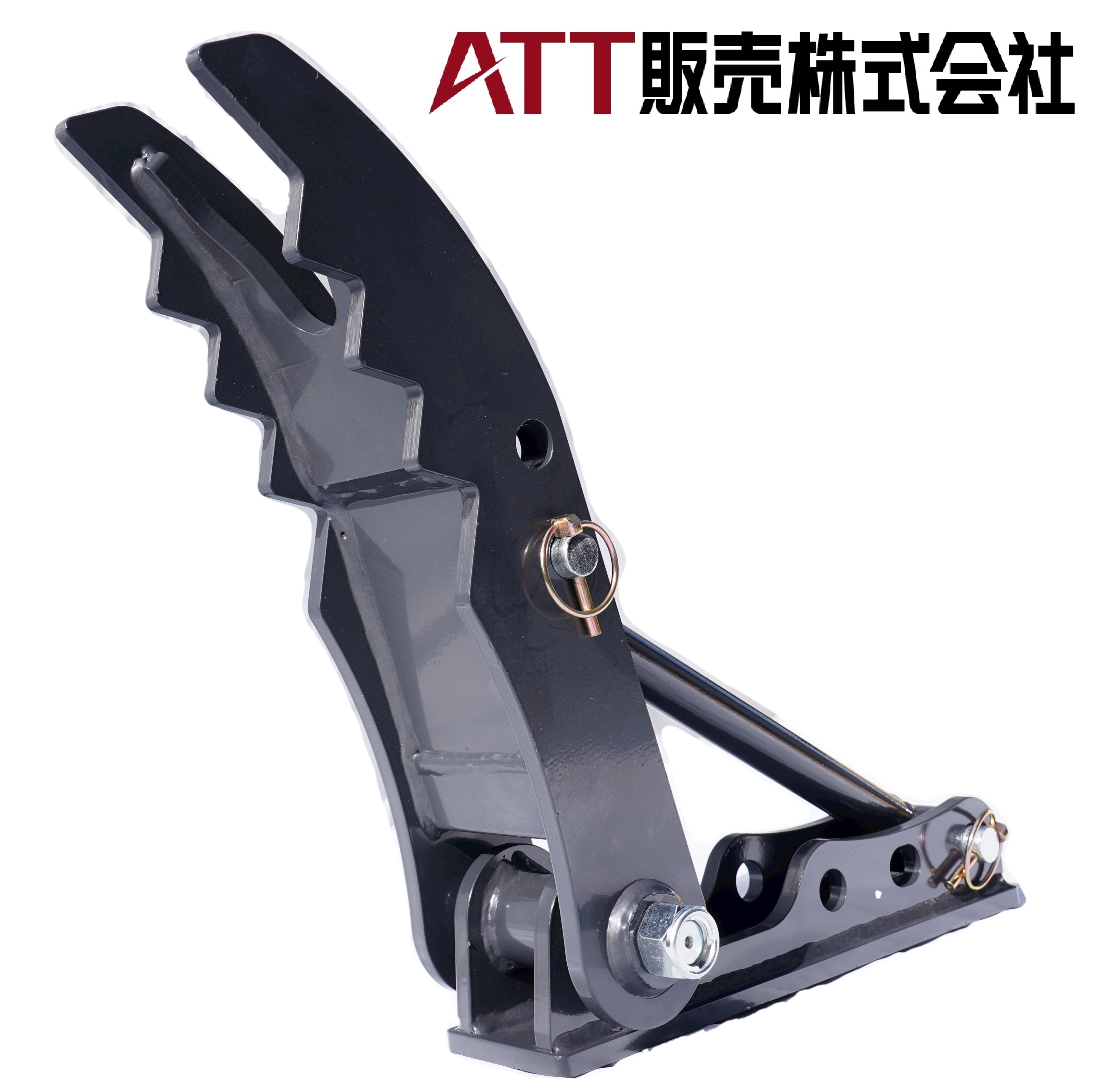 アジャストフォーク 社外品 型式AJ-10W 2本爪 (溶接固定) 適合バケットR400～R500mm